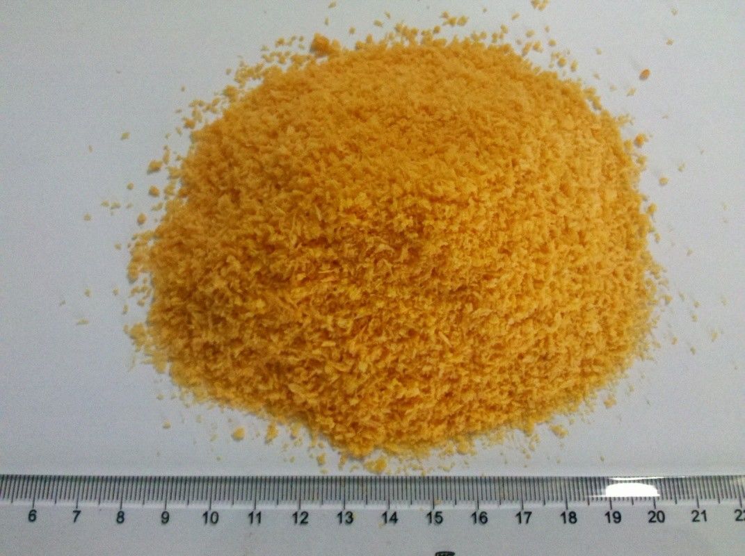 5mm Σχήμα βελόνας Κίτρινο ψωμί Panko ψίχουλα HACCP πιστοποιημένο για τηγανίτες γαρίδες ή κοτόπουλο