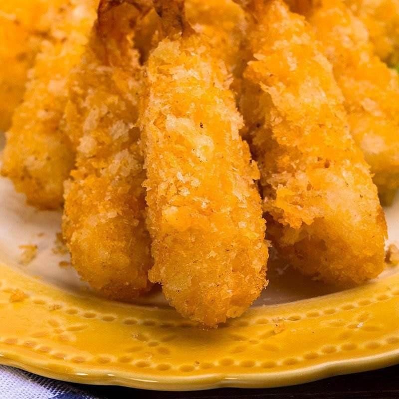 Κίτρινο ψωμί Panko ψίχουλα Kraft χαρτί ψωμί σακούλα σακούλα Κρίσιμη υφή Αρχική γεύση