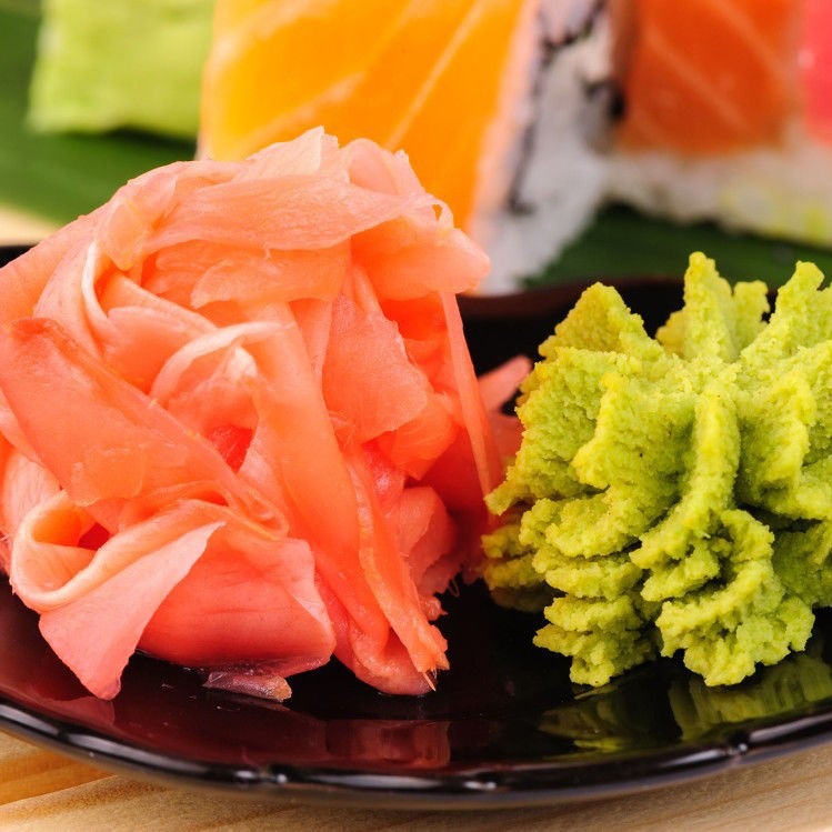 Ζεστό προϊόν Ελαφρύ πράσινο ξηρό σκόνη Wasabi Σούσι σκόνη Wasabi για εστιατόριο