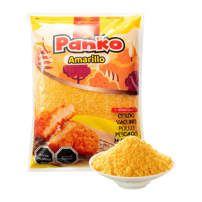 1kg 10kg Πακέτο Panko Κίτρινα ψωμί ψίχουλα Κρυσαρό ψωμί ψίχουλα Για ασιατικό σούπερ μάρκετ