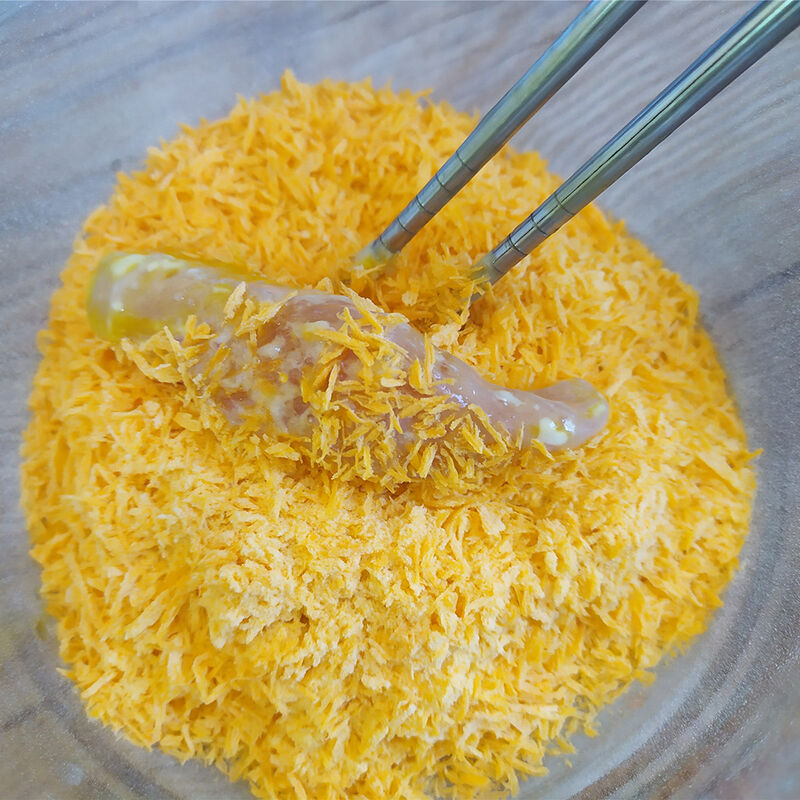 Ξηρά ψίχουλα ψωμιού με διάρκεια ζωής 24 μηνών, πιστοποιημένα HALAL HACCP και μέγεθος 2-12mm για ευέλικτη μαγειρική