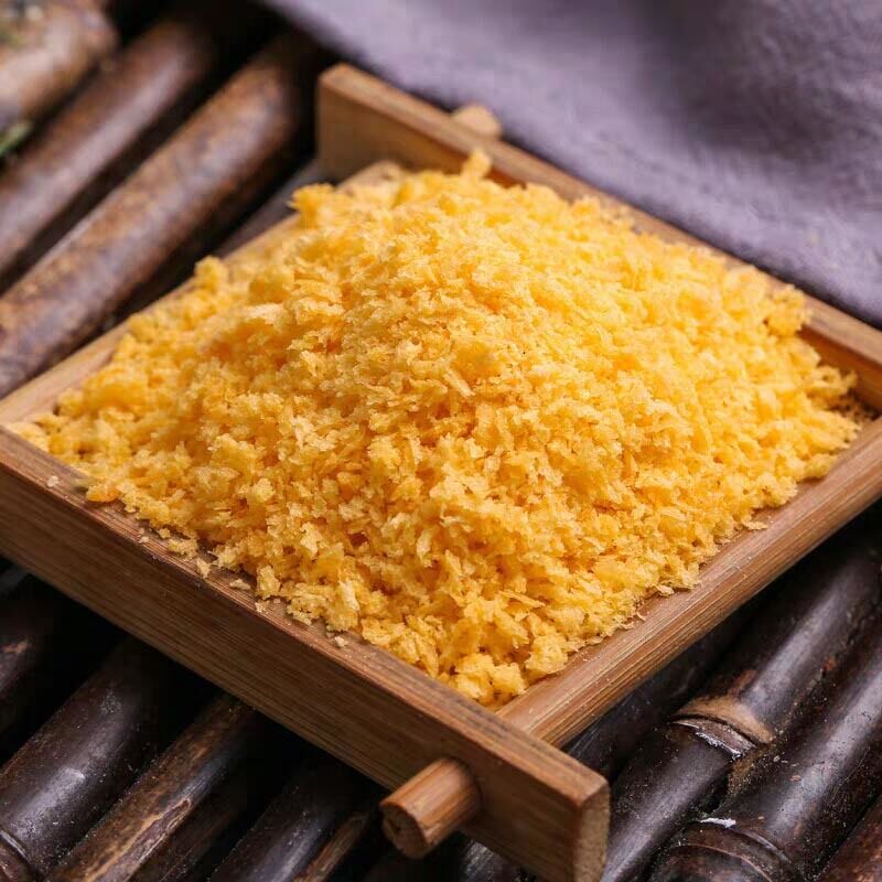 Υλικά από σιτάρι, φρυγανιά panko με μέγιστη υγρασία 10% και μέγεθος 2-12mm για τραγανή επικάλυψη