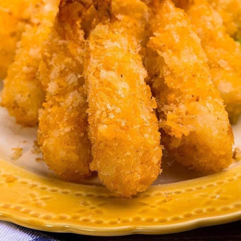 Υλικά από σιτάρι, φρυγανιά panko με μέγιστη υγρασία 10% και μέγεθος 2-12mm για τραγανή επικάλυψη