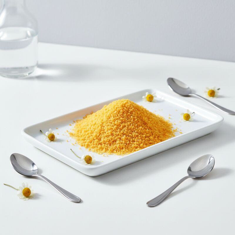 Ιαπωνικό στυλ Κίτρινο ψωμί Panko ψίχουλα - Κρίσιμη υφή Σχήμα κόκκους Χαλάλ Πιστοποιημένο για τηγανίτες