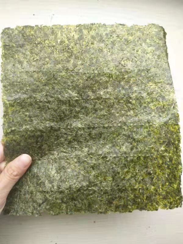 Τρόφιμα 50 ξηρό ψημένο φύκι Nori περικαλυμμάτων πακέτων φύλλων σκούρο πράσινο