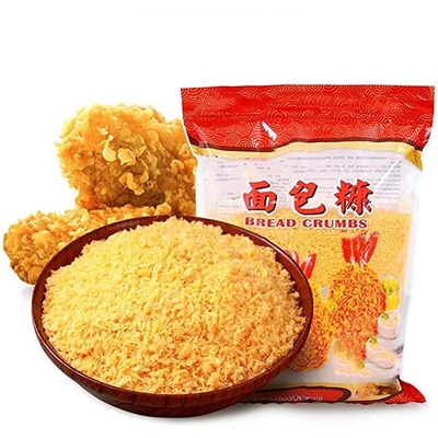 Κίτρινες Panko τριμμένες φρυγανιές HACCP για τα τηγανισμένα τρόφιμα