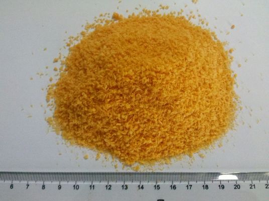 5mm Σχήμα βελόνας Κίτρινο ψωμί Panko ψίχουλα HACCP πιστοποιημένο για τηγανίτες γαρίδες ή κοτόπουλο