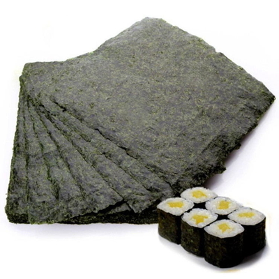 Σούσι τυλίγμα ψητό φύκινο Nori ορθογώνιο Sushi Nori φύλλα με φύκια