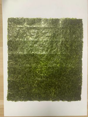 Σκοτεινό πράσινο χρώμα 100 φύλλα Διαφορετικής ποιότητας Ξηρά κατεψυγμένα φυλλόσπορα Σούσι Νόρι